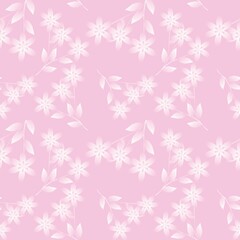 Seamless Pattern With Floral Motifs able to print for cloths, tablecloths, blanket, shirts, dresses, posters, papers.