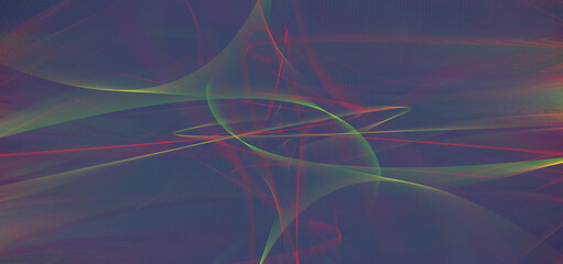 Abstract hologram lines vibrant background