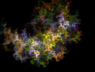 Imaginatory fractal abstract background Image