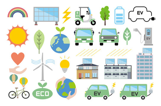 環境　エコ　EV エコカー