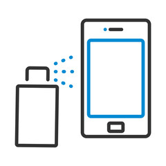 Sanitizer Smartphone Icon