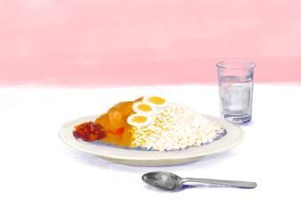 昔ながらのカレーライス