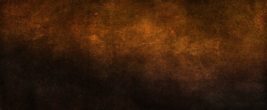 Red Orange colored abstract background with light glow and fine texture.
