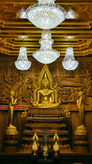 golden buddha statue