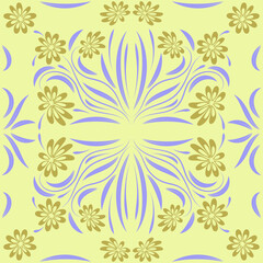 Folk flowers print Floral pattern Ethnic art