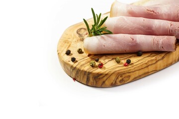 Szynka pokrojona w plastry