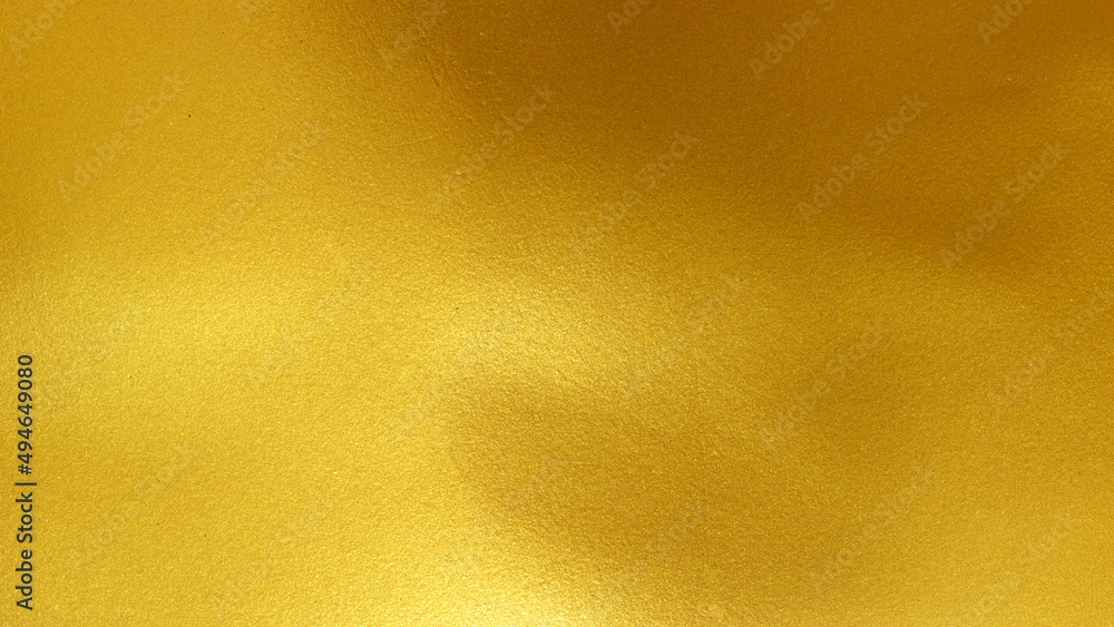 Poster gold metal plate