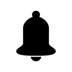 Bell Notification Icon Logo Design Vector Template Illustration