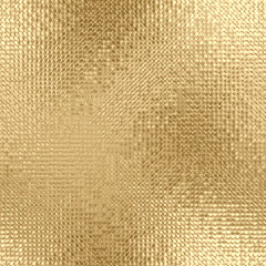 Golden foil seamless pattern, gold shiny texture