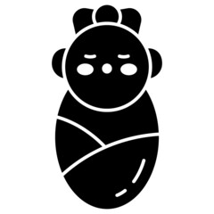 baby solid icon