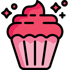 cupcake Two Tone icon