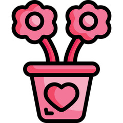 flower Two Tone icon