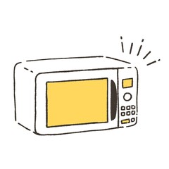 オーブン・電子レンジのイラスト