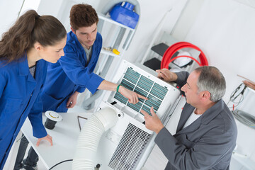 learning air conditioning repair