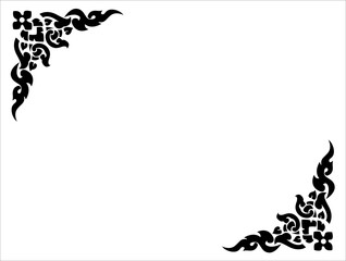 Thai graphic painting, Thai style, Thai art