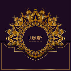 Luxury mandala background, vector design 012