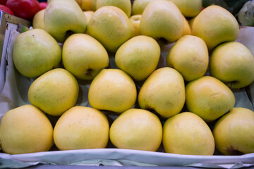 Äpfel auf einen Markt