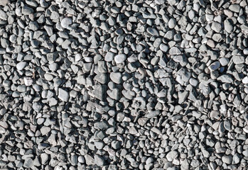 Seamless texture of fine stone or crushed stone.