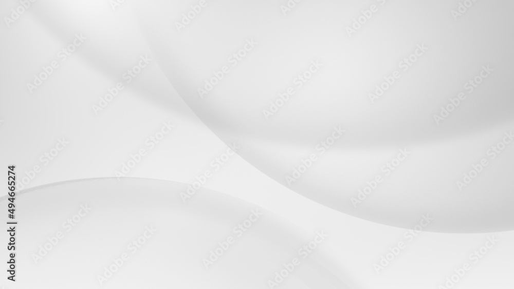 Poster abstract white simple background, flowing wave smooth loop motion graphic