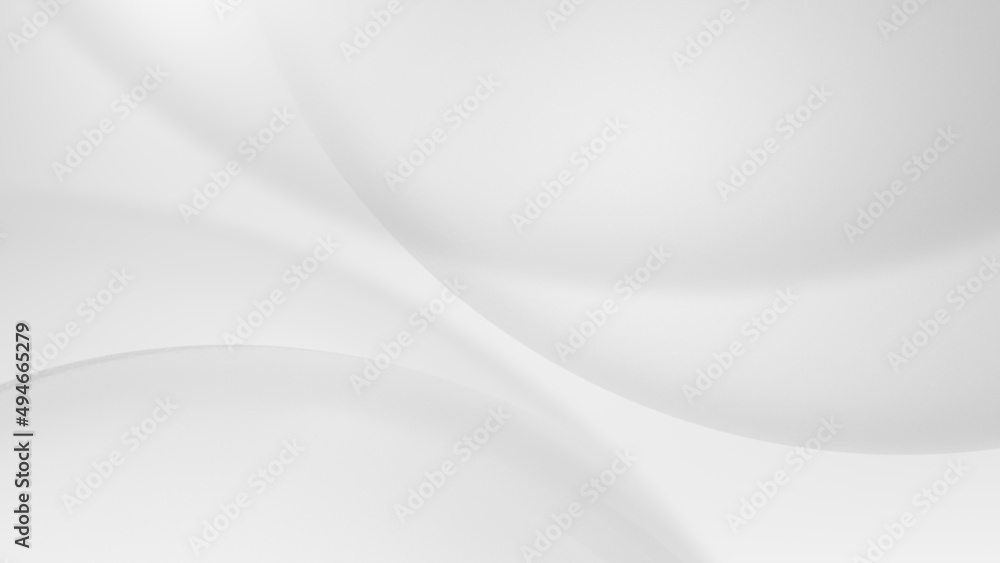 Poster abstract white simple background, flowing wave smooth loop motion graphic