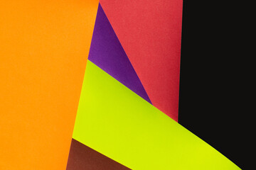 Obraz premium abstract geometric background with multicolored polygonal pattern.