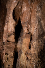 cave interior in leon, spain