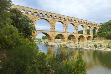 Bridge of the Garde, Languedoc Roussillon region, France, Unesco World Heritage Site