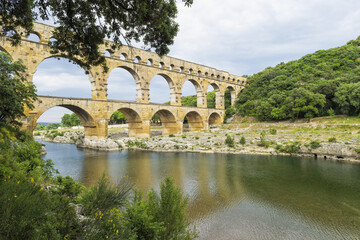 Bridge of the Garde, Languedoc Roussillon region, France, Unesco World Heritage Site