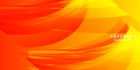 Modern orange background vector