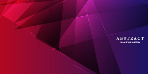 Modern red and blue background vector design