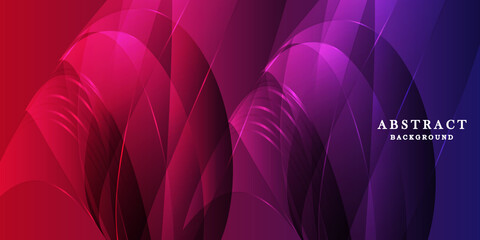 Modern red and blue background vector design