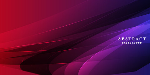 Modern red and blue background vector design