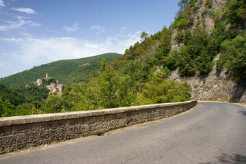 Torri in Sabina, old village in Rieti province, Italy