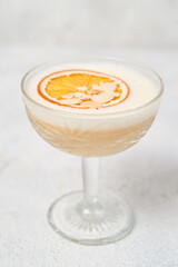 Healthy pumpkin cocktail