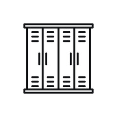 locker for website graphic resource, presentation, symbol