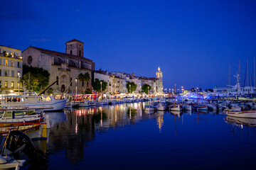 La nuit sur les quais de La Ciotat © Guillaume