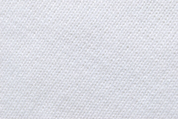 Naklejka na ściany i meble White knitted pattern as background