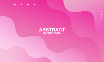 Abstract pink background. Fluid shapes composition. Vector illustration