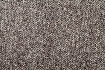 Light gray wool fabric texture. Macro. Closeup