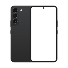 Phone front and back design.