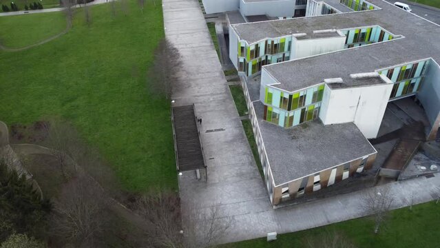 CEGADI,  The Galician Center for Integral Development. Aerial drone views