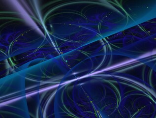 Imaginatory fractal abstract background Image