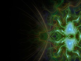 Imaginatory fractal abstract background Image