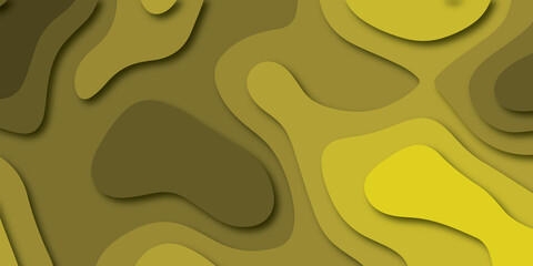 Abstract paper cut white background, white paper cut background abstract realistic papercut decoration textured with wavy layers and shadow.background style for posters, flyers, covers, etc.