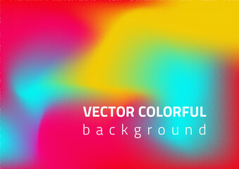 Editable Vector Colorful Background