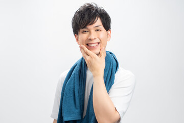 シェービング　スキンケア　脱毛　メンズメイクイメージ