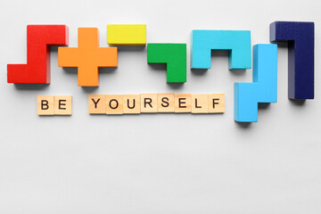 Lettering Be yourself