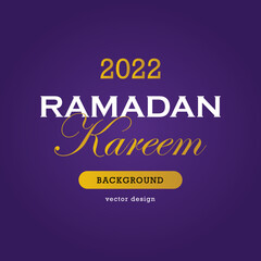 Ramadan kareem typography