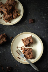 Chocolate Apple Crumble Bars ( Vegan | Refined sugar free).