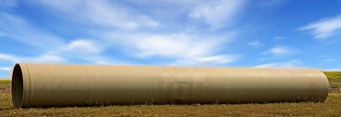 Large diameter water supply pipes